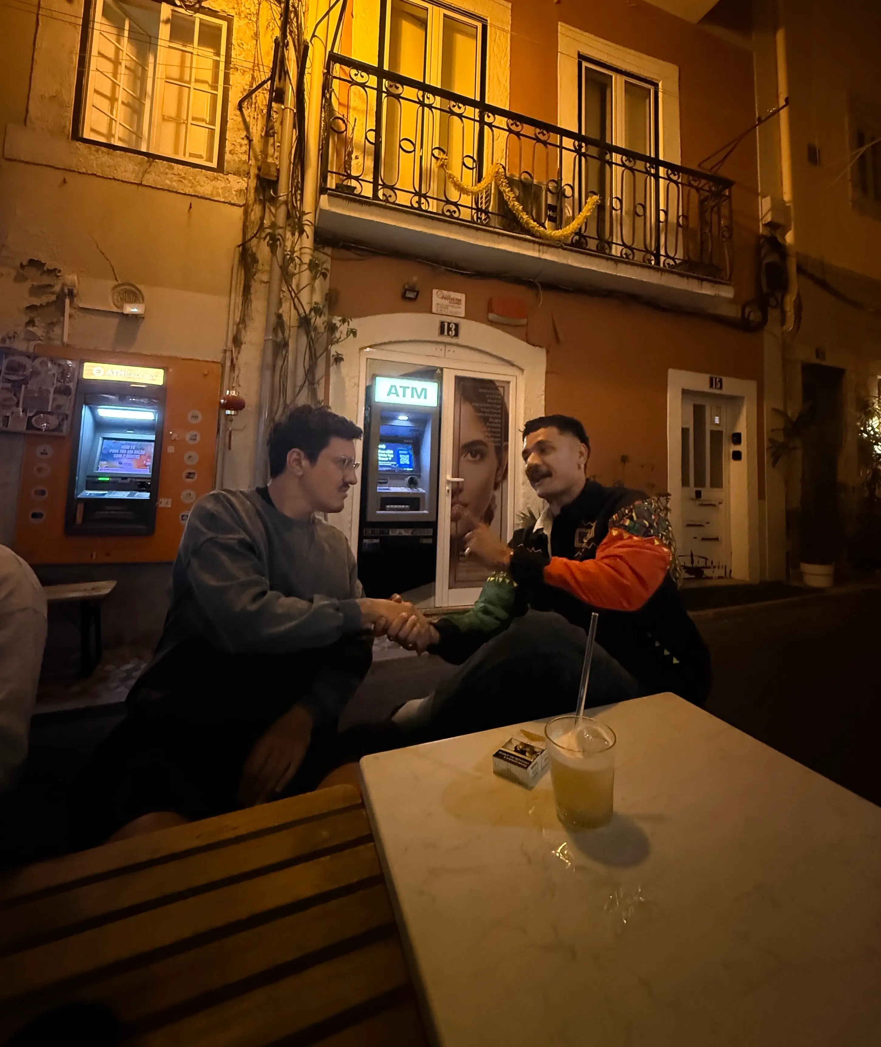Joao's handshake